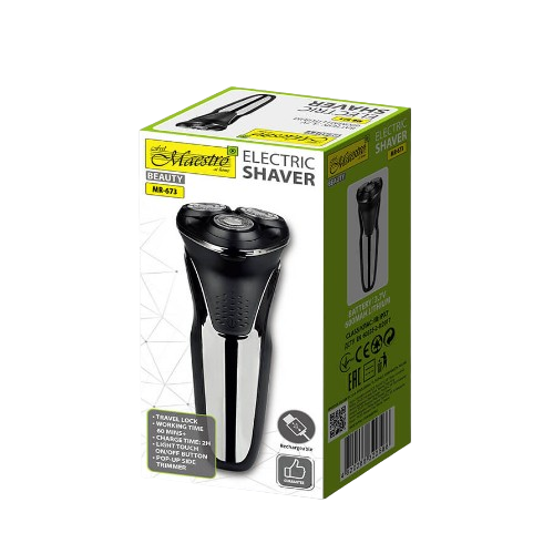 Електробритва акумуляторна 3,7W 600 mAh MR-673 Maestro Житомир - фото 2