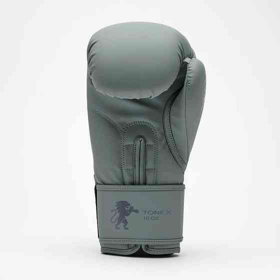 Боксерські рукавиці Leone GN058 TONE X Light grey 14 унцій Кам'янське
