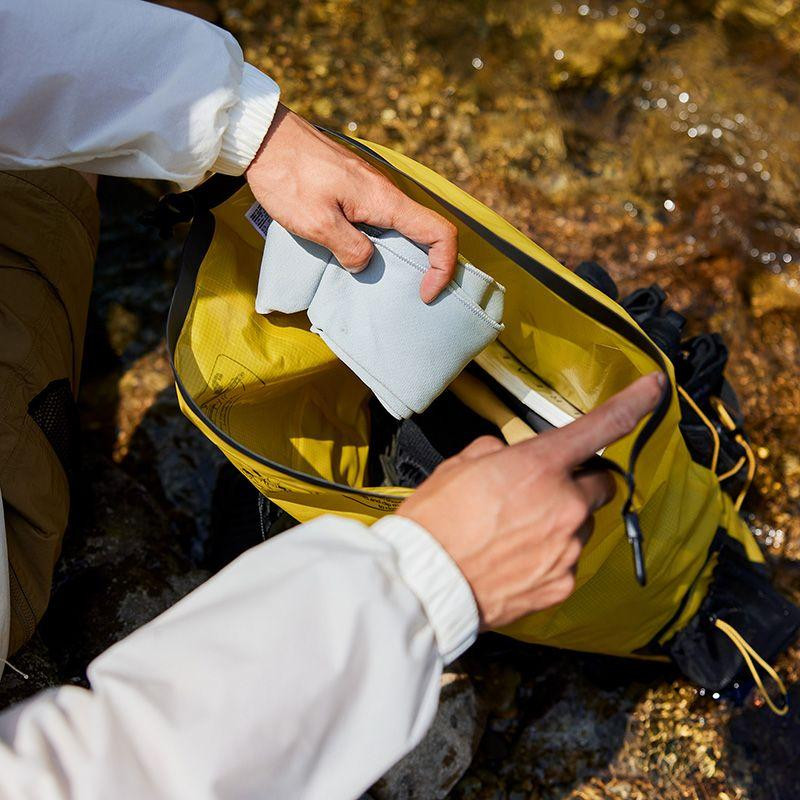 Водонепроникний рюкзак Naturehike CNH22BB003, 25 л, жовтий Київ - фото 9