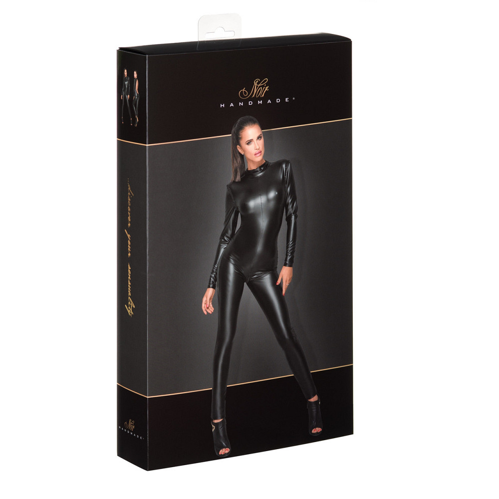 Комбинезон с открытой спиной Noir Handmade F230 черный, XXL Sex Aura Киев - изображение 6