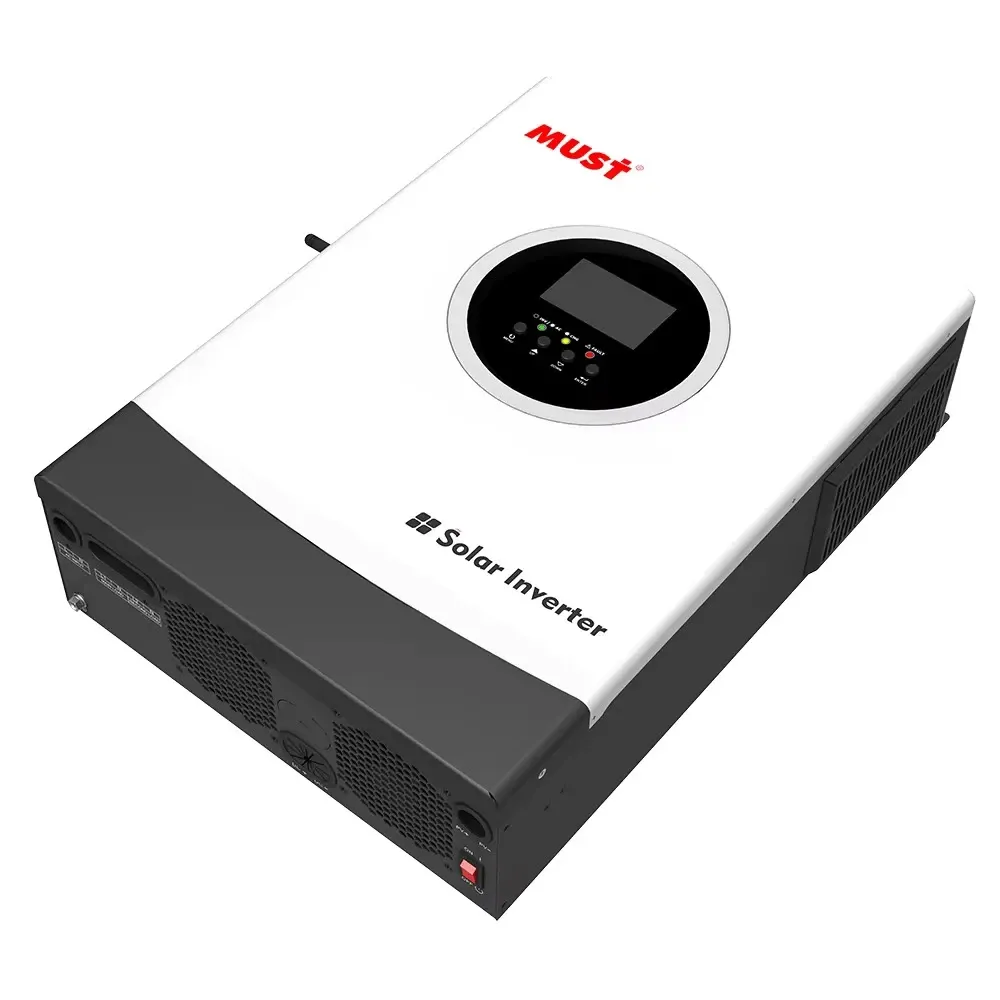 Автономний високочастотний інвертор для сонячних панелей 4kW Must PV18-4024 PREM DC24V, MPPT (100А, 60-360 VDC) off-grid Київ - фото 3
