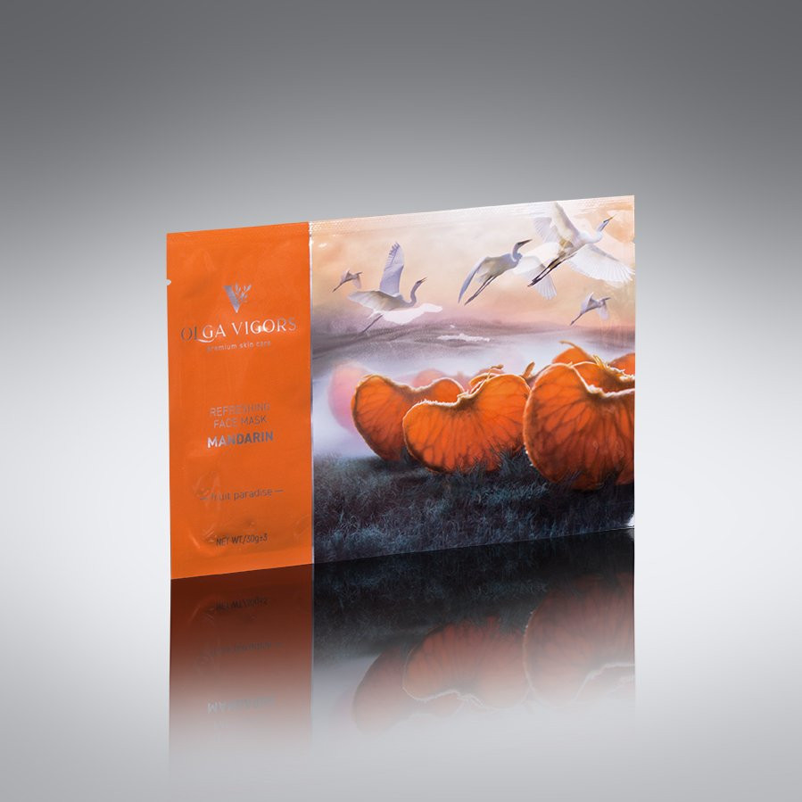 Освежающая маска Мандарин Vigor 4 шт Киев - изображение 1