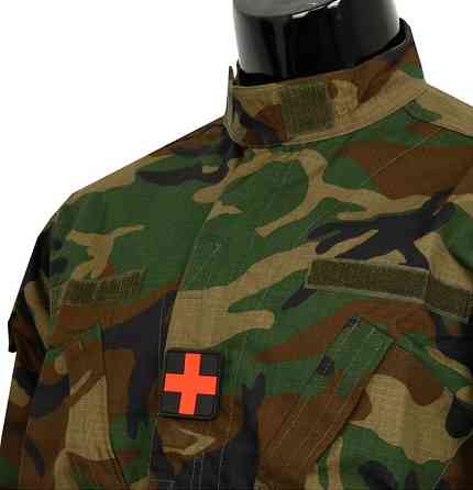 Шеврон 3D PVC на липучці Mil-Tec 16830402 "FIRST AID" ПЕРША ДОПОМОГА (Патч ,Нашівка ,Емблема) Нововолинськ