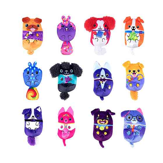 М’яка іграшка Dogs vs Squirls – Песики та білочки Дніпро