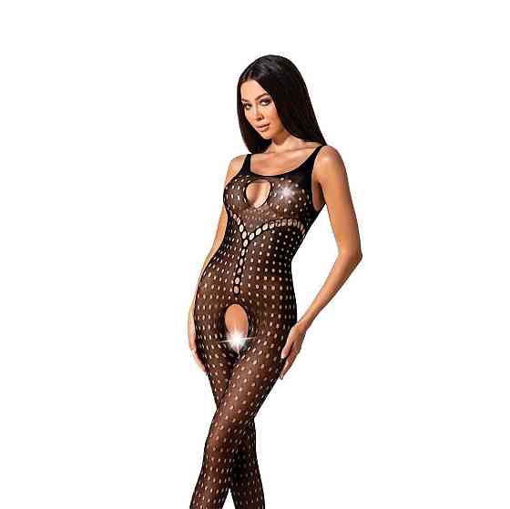 Бодістокінг з доступом до інтимних місць Passion BS078 black Sex Aura Київ