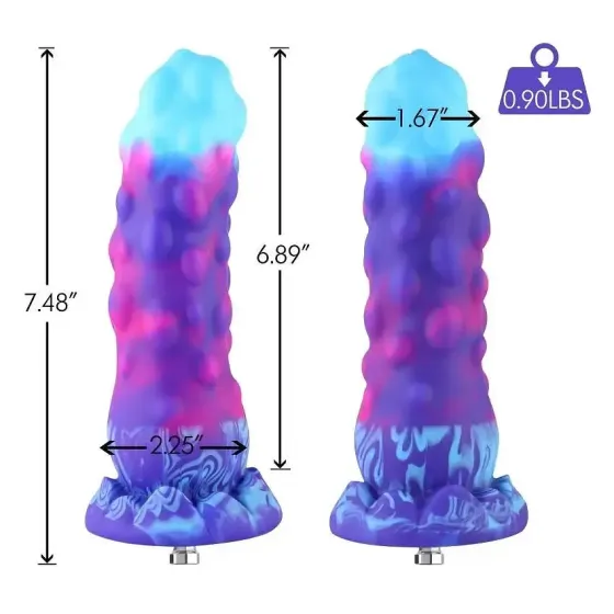 Силіконовий дилдо Hismith 7.48" Silicone Dildo HSA138 Monster Series Львів