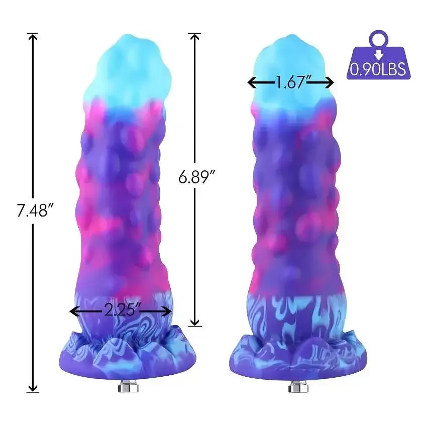 Силіконовий дилдо Hismith 7.48" Silicone Dildo HSA138 Monster Series Львів - фото 2