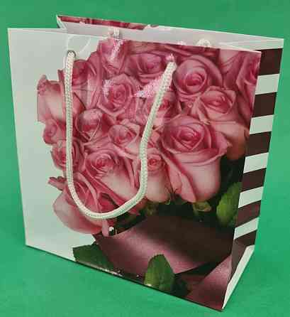 Пакет подарочный под чашку  16/16/8 (артЧ-156) (12 шт) Харьков