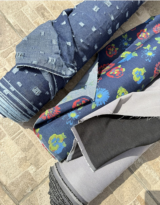 Тканина/опт/ джинс — від 3 м Київ - фото 2