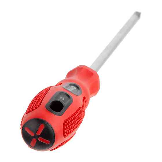 Викрутка хрестова, PH3×200 мм, Cr-V INTERTOOL VT-3150 Киев