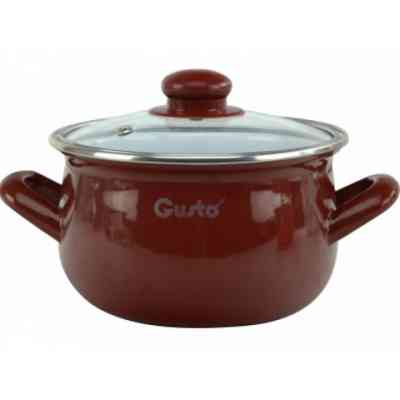 Кастрюля Gusto GT-T-122-R Red 22 см 5,1 л (96968) Винница