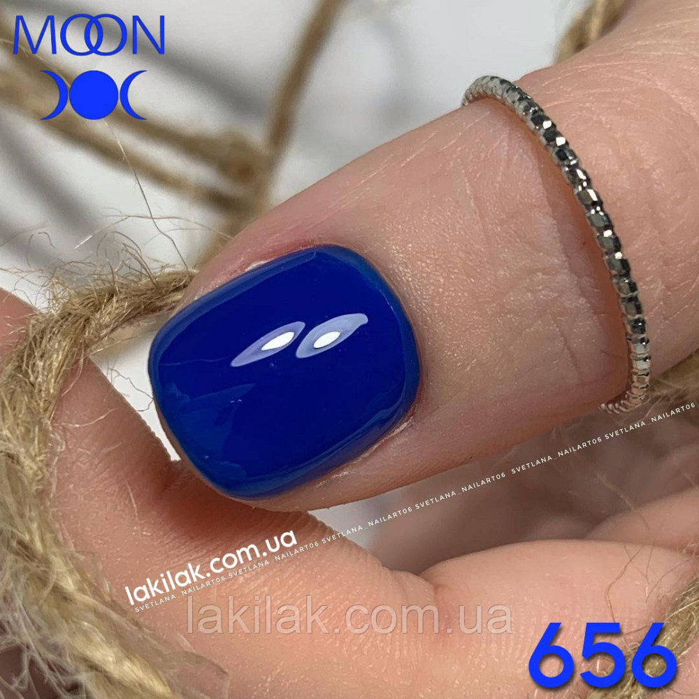 Гель-лак Moon Full Winter №656 індиго 8мл Херсон - изображение 1
