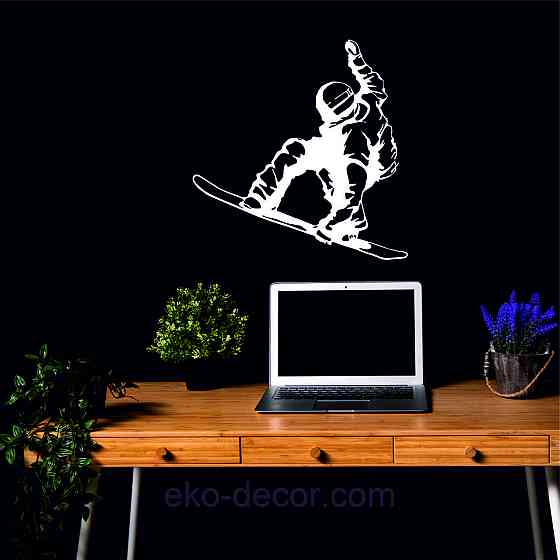 Декоративне настінне Панно «Сноуборд», Декор на стіну Київ