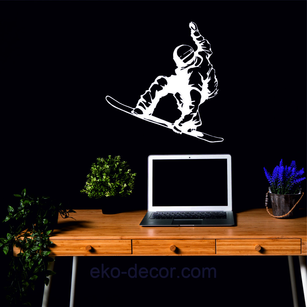 Декоративне настінне Панно «Сноуборд», Декор на стіну Київ - фото 5