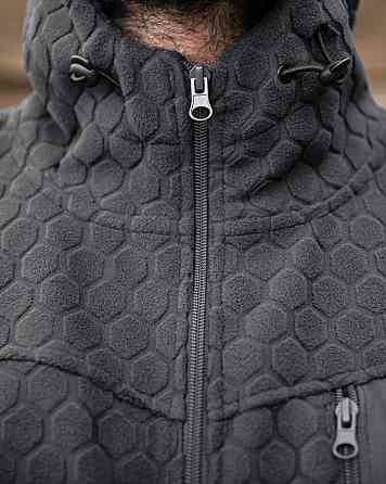 Тактична флісівка KM URBAN grey ПП8056 Київ