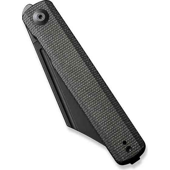 Ніж складаний туристичний Sencut Bronte, (8.6 см) 9Cr18MoV / Micarta чорний Київ