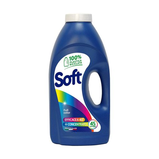 Гель для прання Soft Full Color на основі натурального мила, 45 циклів прання, 2.25 л Львів