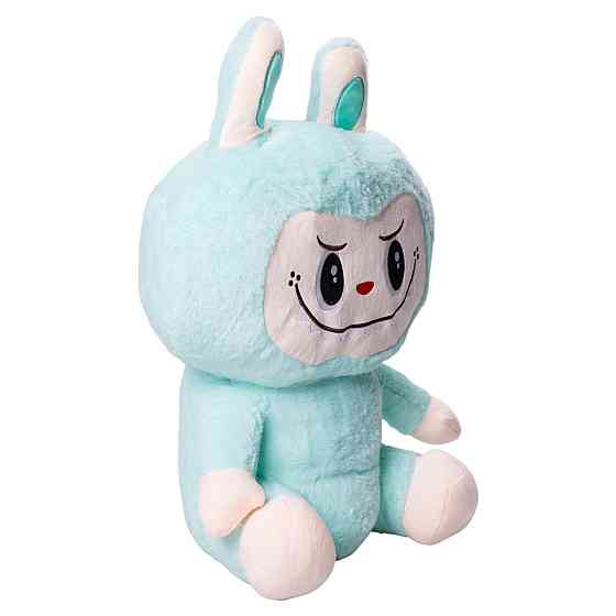 М'яка іграшка-плед, подушка 3 в 1 Лабубу 50 см М'ятна ТМ COLORFUL HOME LAB2M Київ