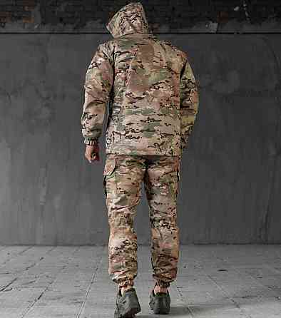 Зимний тактический мужской костюм Softshell (куртка и штаны) Мультикам M Киев