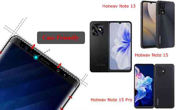 Захисне скло HyperGlass Pro для Hotwav Note 13, Note 15, Note 15 Pro – максимальна чутливість та захист Київ