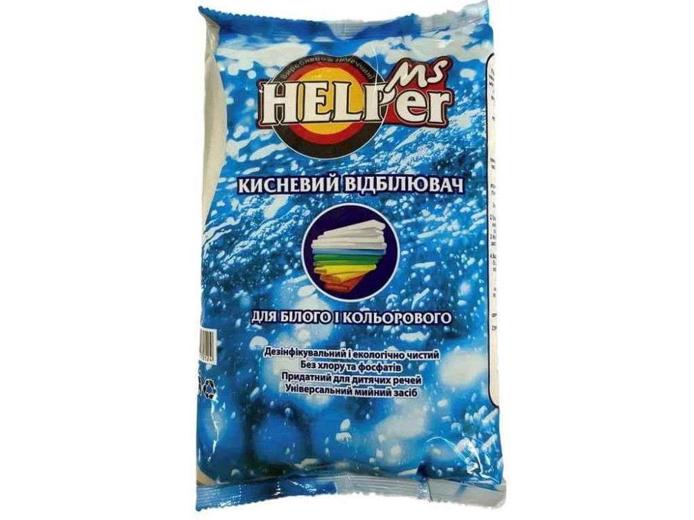 Відбілювач 900г Кисневий для білих та кольорових тканин ТМ Ms Helper   Solmir Київ - фото 1