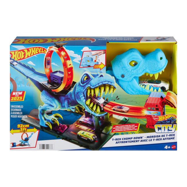 Трек-ігровий набір Hot Wheels City Полювання Ті-Рекса (HKX42) Чернигов - изображение 3