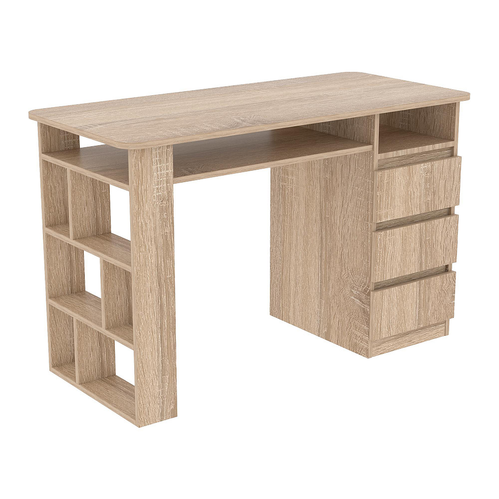 Стіл манікюрний СМ-2, Дуб Сонома, 1200/550/760 Львів - фото 1