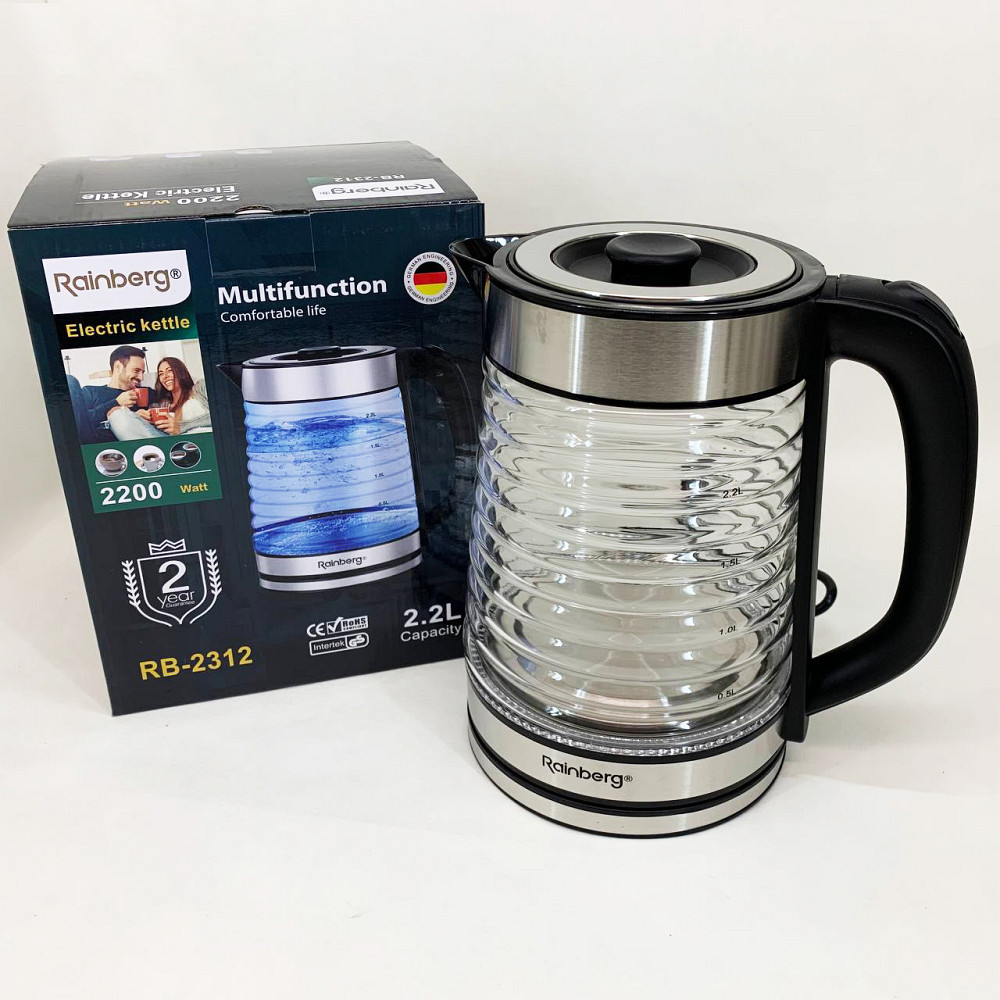 Електрочайник фирменный, Современный электрочайник для дома, Электрочайник для чая и воды IM-57 Львов - изображение 6