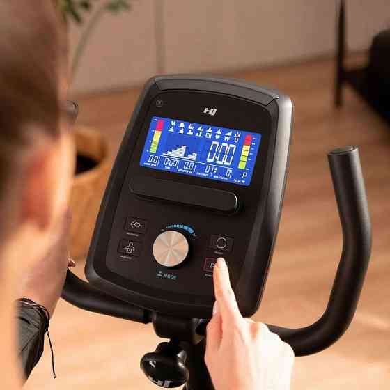 Горизонтальний велотренажер HS-120L Ravel чорний Київ