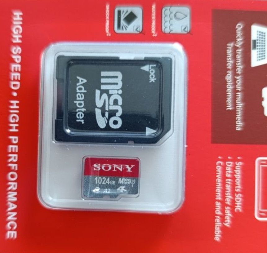 Карта памяти Sony micro SD 1tb. Киев - изображение 1