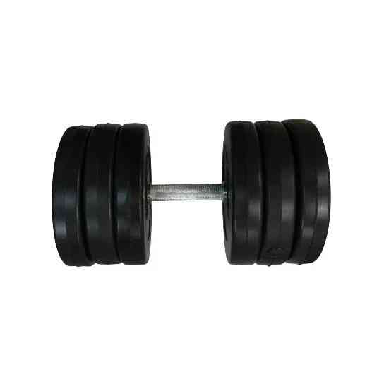 Гантель наборная композитная в пластиковой оболочке Rock Pro-R 16,5 кг NE-PL-R-016 Винница