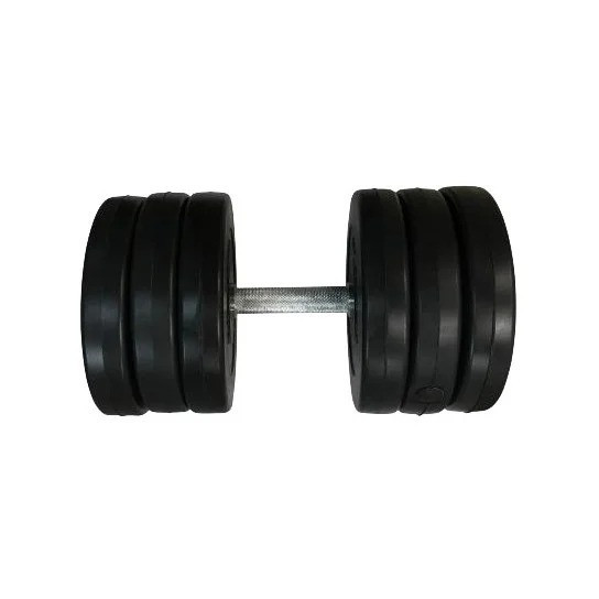 Гантель наборная композитная в пластиковой оболочке Rock Pro-R 16,5 кг NE-PL-R-016 Винница - изображение 1