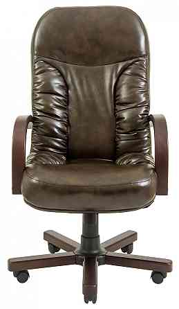 Офісне Крісло Керівника Richman Buford Madras Verde Wood М2 AnyFix Темно-зелений Київ