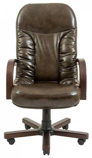 Офисное Кресло Руководителя Richman Buford Madras Verde Wood М2 AnyFix Темно-зеленый Киев - изображение 2