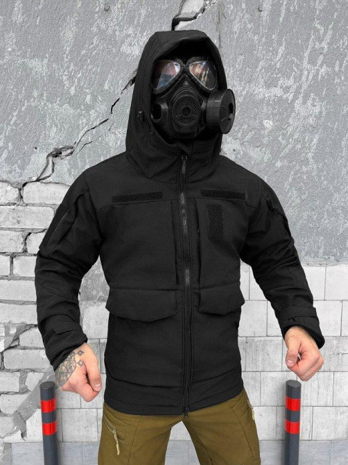 Зимняя куртка Sniper мужская черная S Одесса - изображение 16