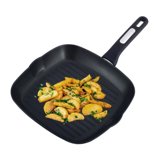 Сковорідка-гриль d28*28*4см алюміній а/п iLag 4418 KAMILLE Житомир - изображение 3