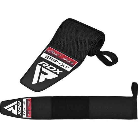 Бинти для зап'ясть (кистьові бинти) RDX W3 Gym Wrist Wraps Full Black Каменское