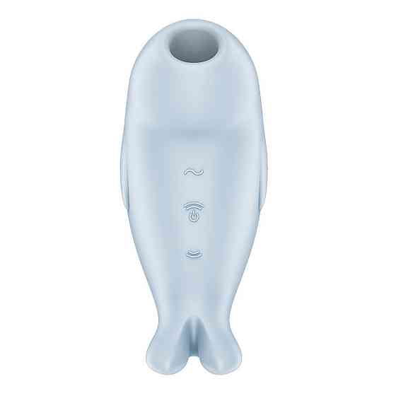 Вакуумный клиторальный стимулятор с вибрацией Satisfyer Seal You Soon, 2 независимых мотора Sex Aura Киев
