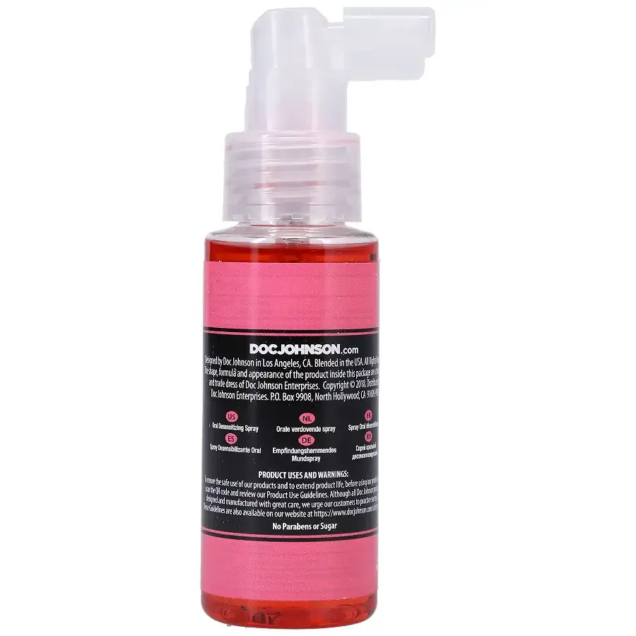 Спрей для мінету Doc Johnson GoodHead DeepThroat Spray - Watermelon 59 мл для глибокого мінету Львів - фото 2