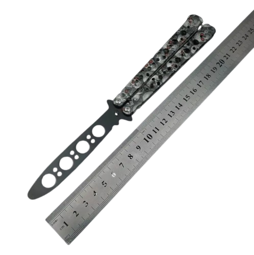 Ніж метелик Тренувальний Метал A999 Дніпро - фото 2