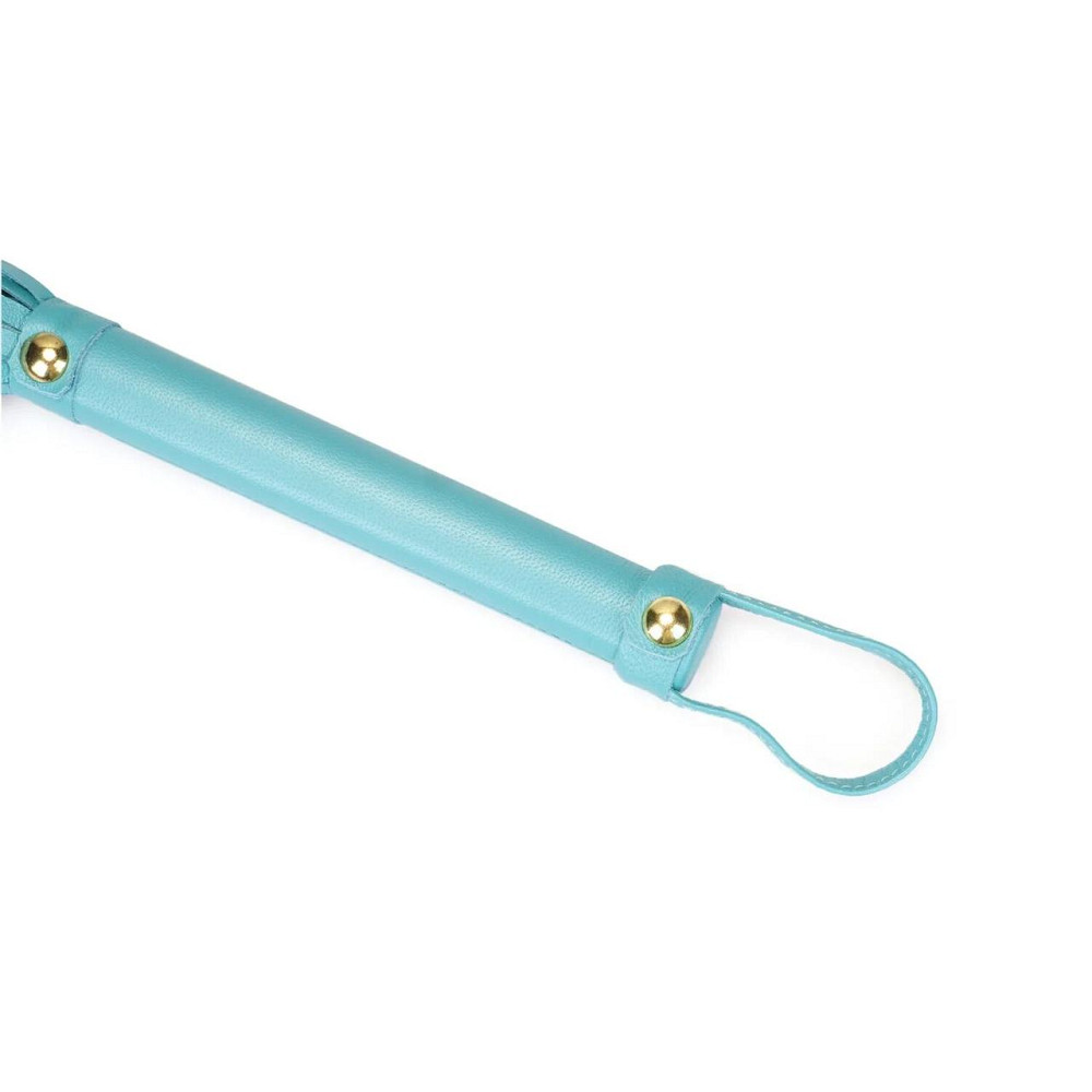 Флоггер Liebe Seele Blue Lamb leather Flogger with Velvet Lining Sex Aura Киев - изображение 3