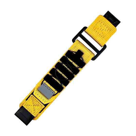 Ремінець для годинника Nylon Pro for Garmin Yellow 22 мм SBR Київ