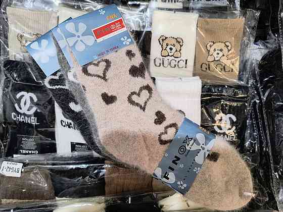 Зимові жіночі шкарпетки Корея Finox ангора (3 шт. у наборі) розмір 36-40 Київ