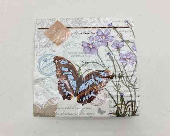 Бумажная салфетка на свадьбу (ЗЗхЗЗ, 20шт) Luxy  Неистовая нежность (2050) (1 пачка) Харьков