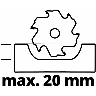 Фрезер Einhell ламельный TE-BJ 900, 900Вт, 11000об/мин, диск 100х22мм (4350640) Винница - изображение 9