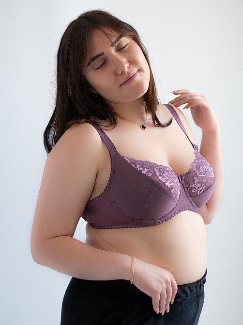 Бюстгальтер на большую грудь мягкая чашка Nana Classic 102940 80F Киев - изображение 3