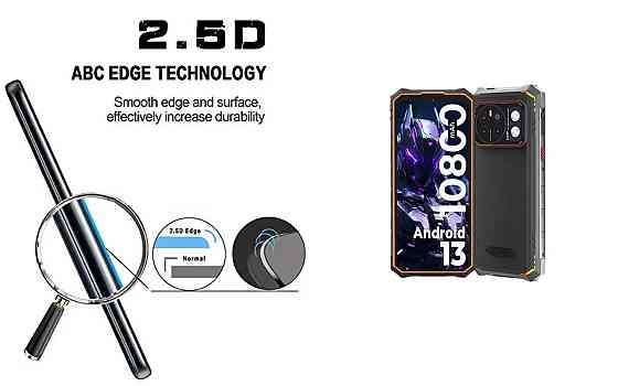 Захисне скло ArmorGlass для Hotwav Cyber 13, Cyber 13 Pro – стійке до подряпин та ударів Київ