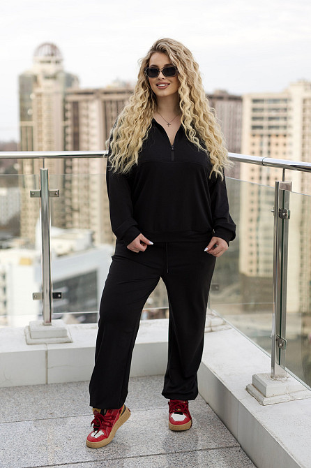 Спортивный костюм женский из двунитки 