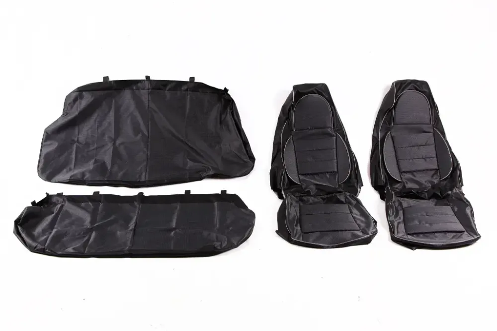 Чехлы на сидушки  2109 Пилот с паралоном серые (2115) Винница - изображение 1