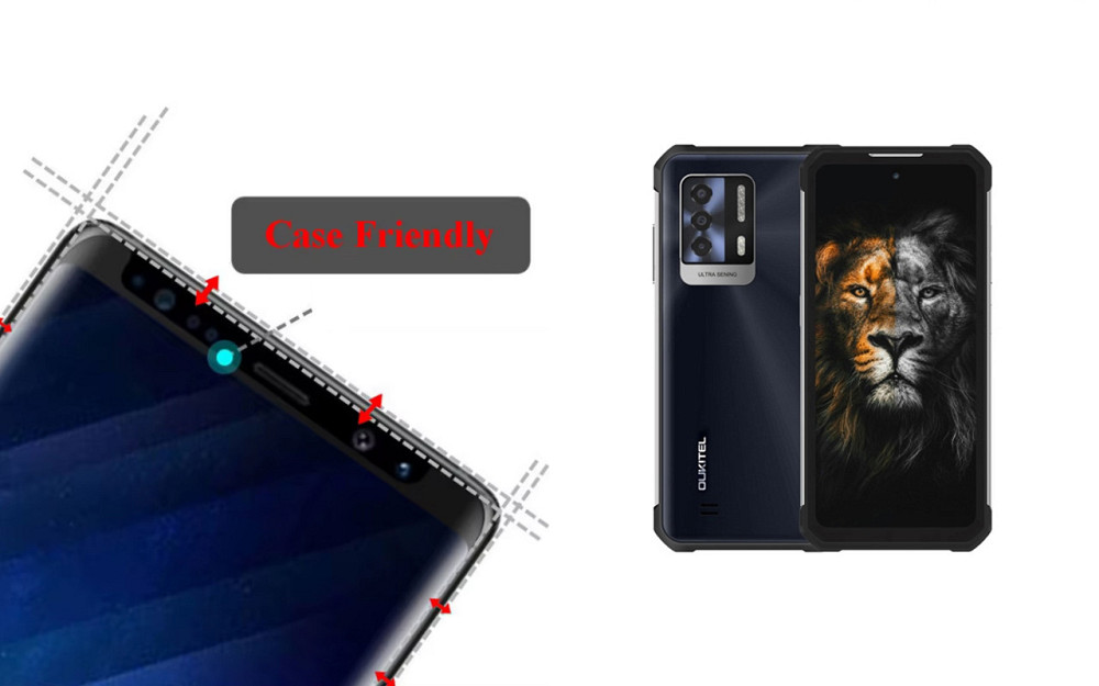 Захисне скло HyperGlass Pro для Oukitel WP17 – максимальна чутливість та захист Київ - фото 4